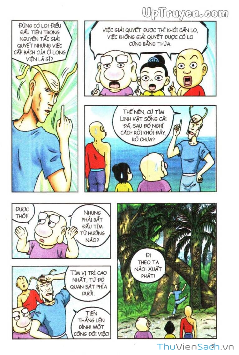 Truyện Tranh Ô Long Viện Linh Vật Sống trang 3