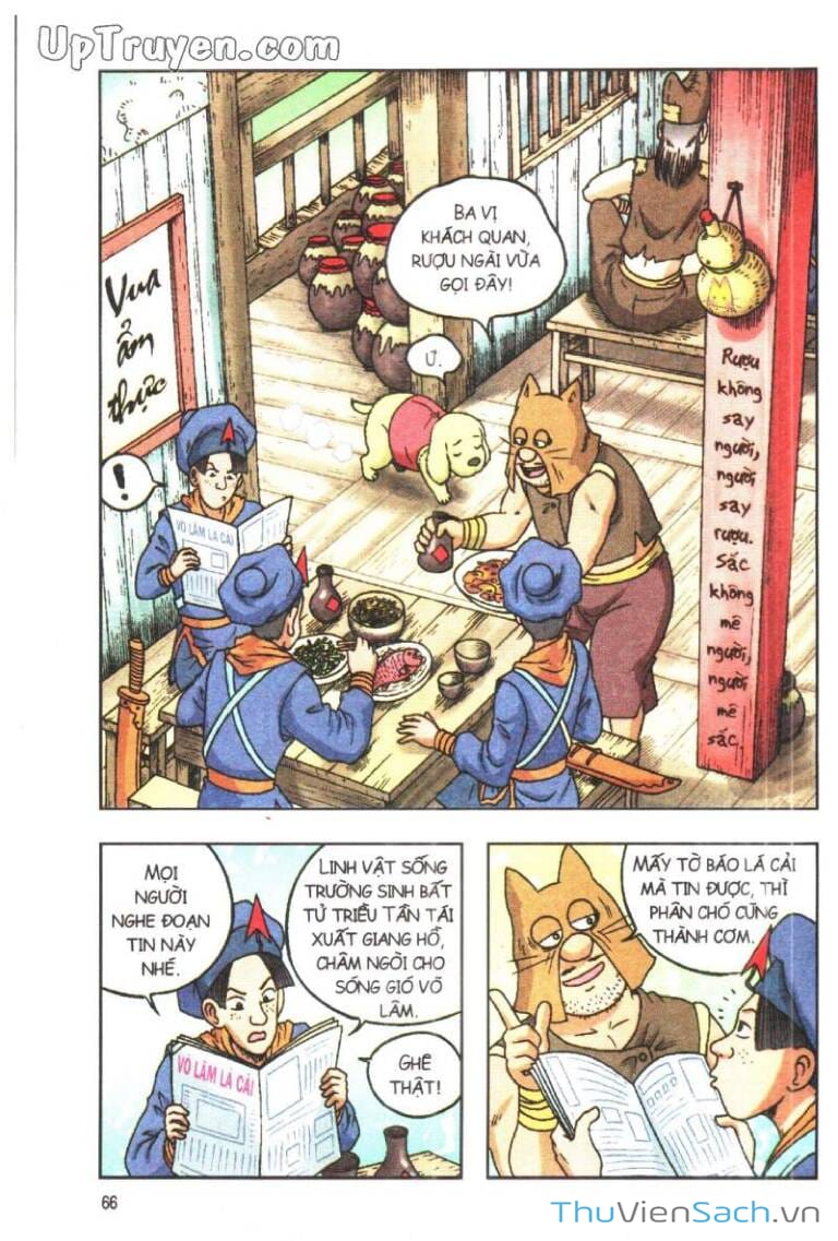 Truyện Tranh Ô Long Viện Linh Vật Sống trang 3