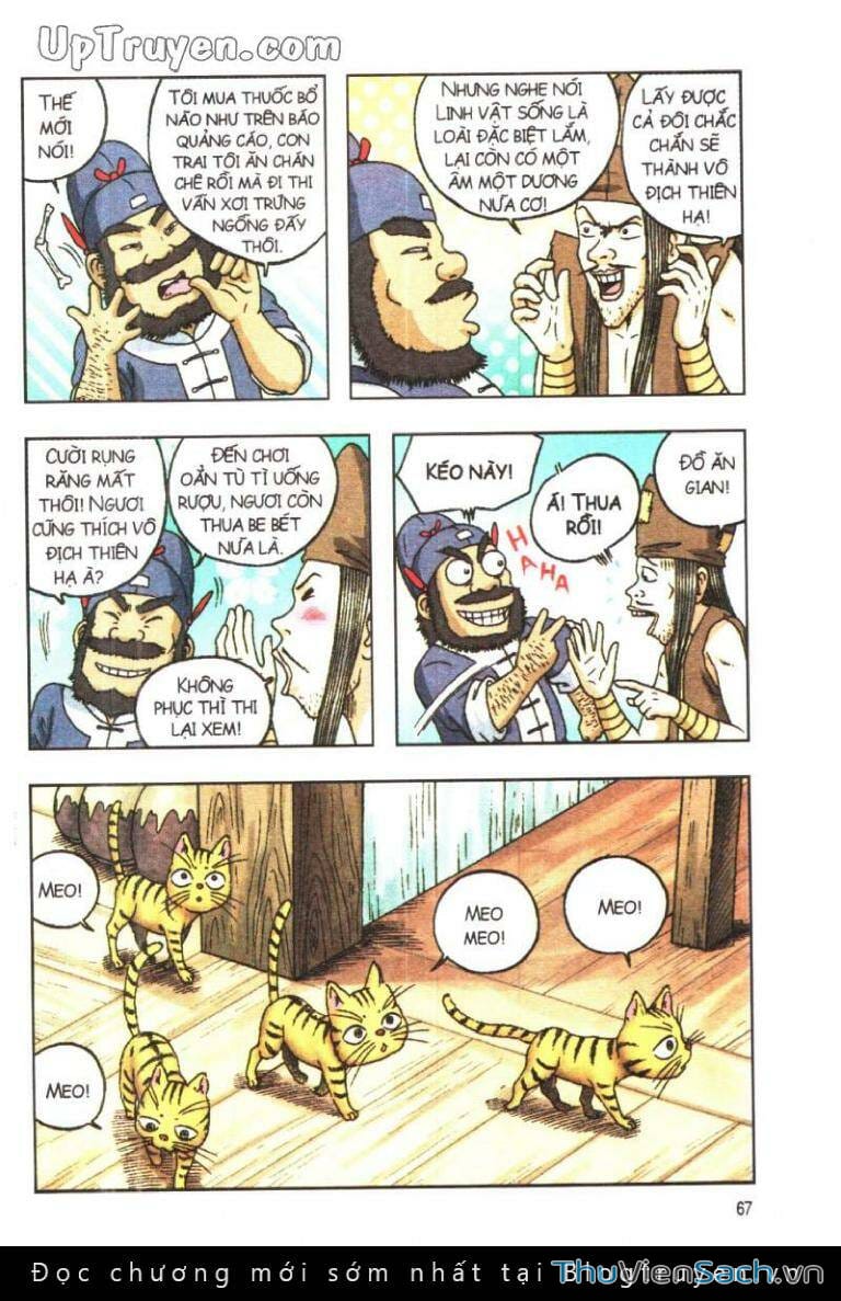 Truyện Tranh Ô Long Viện Linh Vật Sống trang 3