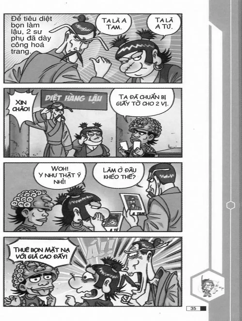 Truyện Tranh Ô Long Viện trang 2