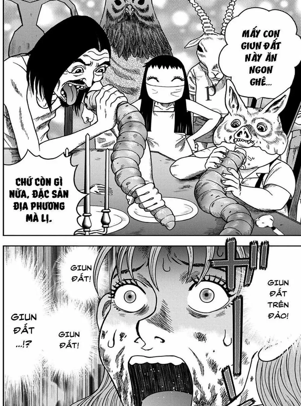 Truyện Tranh Đảo Kinh Hoàng - Offal Island trang 7