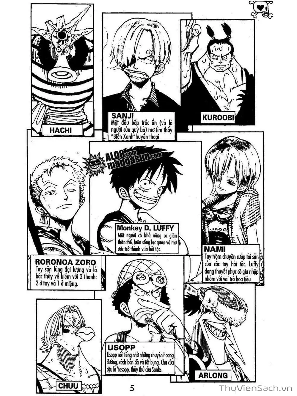 Truyện Tranh Đảo Hải Tặc - One Piece trang 8