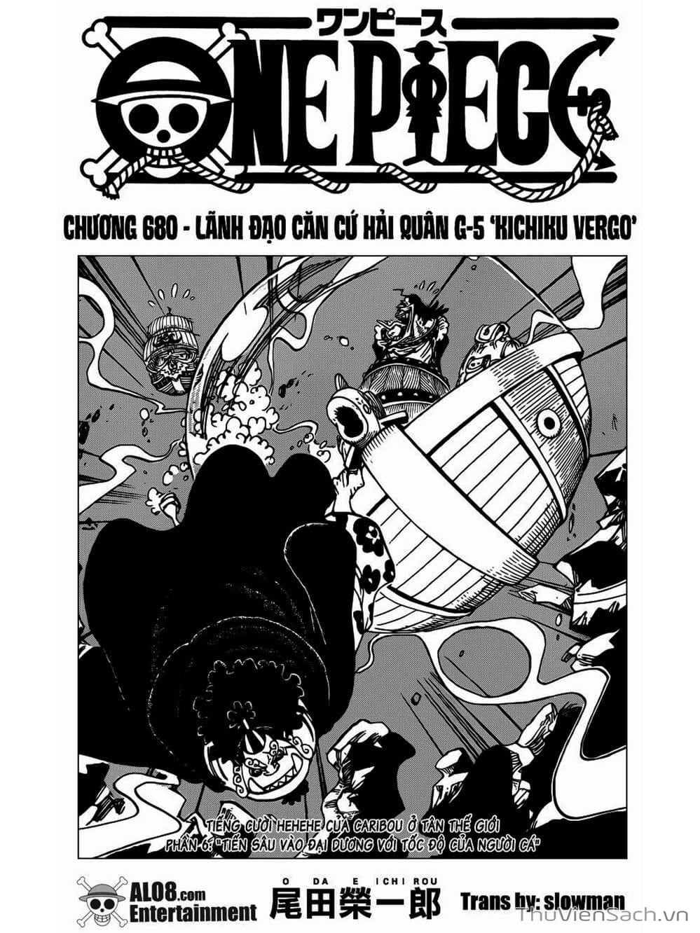 Truyện Tranh Đảo Hải Tặc - One Piece trang 8