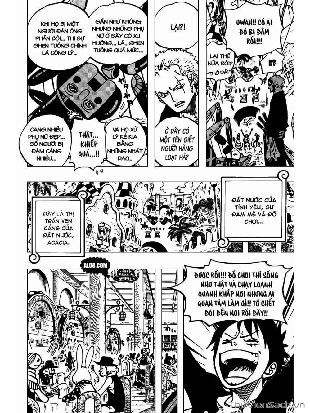 Truyện Tranh Đảo Hải Tặc - One Piece trang 8