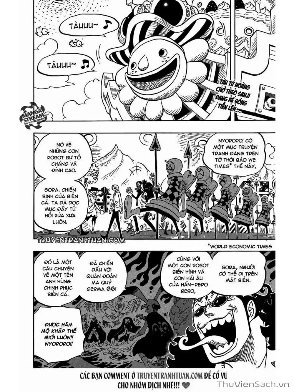 Truyện Tranh Đảo Hải Tặc - One Piece trang 8