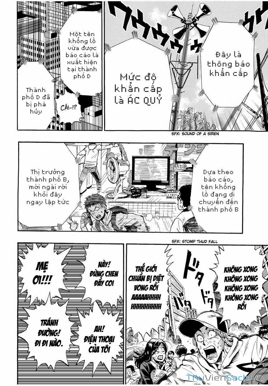 Truyện Tranh Anh Hùng: One-Punch Man trang 4