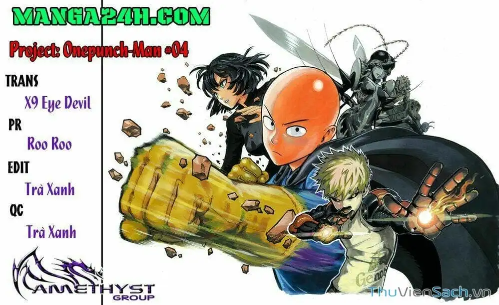 Truyện Tranh Anh Hùng: One-Punch Man trang 4