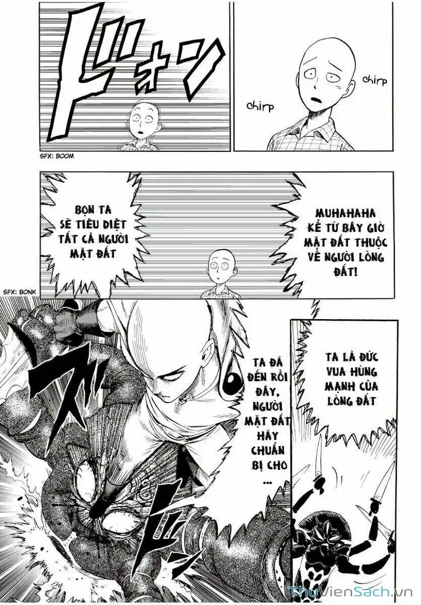 Truyện Tranh Anh Hùng: One-Punch Man trang 4