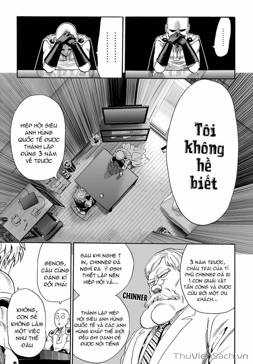 Truyện Tranh Anh Hùng: One-Punch Man trang 4