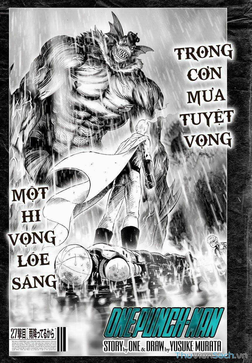Truyện Tranh Anh Hùng: One-Punch Man trang 4