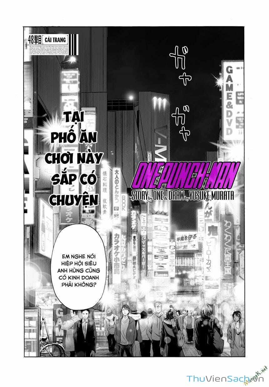 Truyện Tranh Anh Hùng: One-Punch Man trang 4