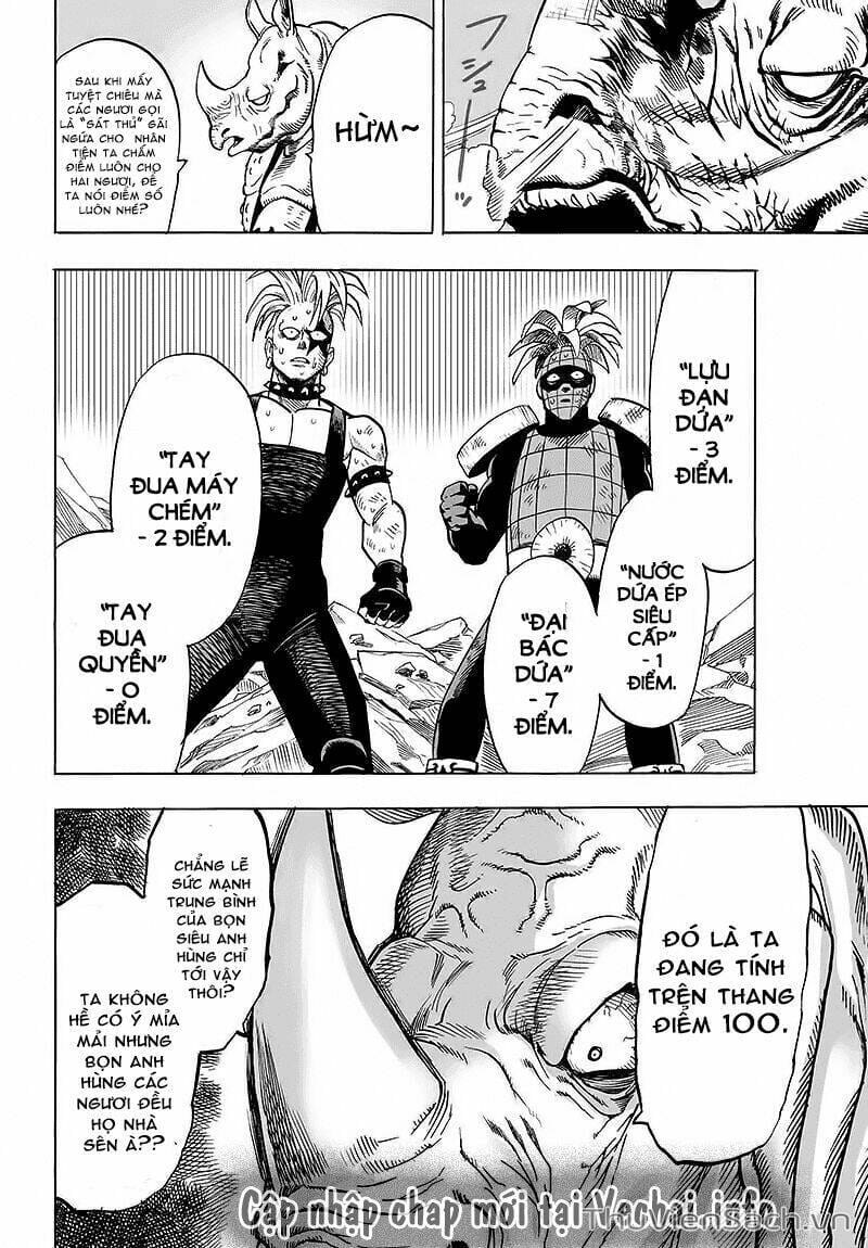 Truyện Tranh Anh Hùng: One-Punch Man trang 4