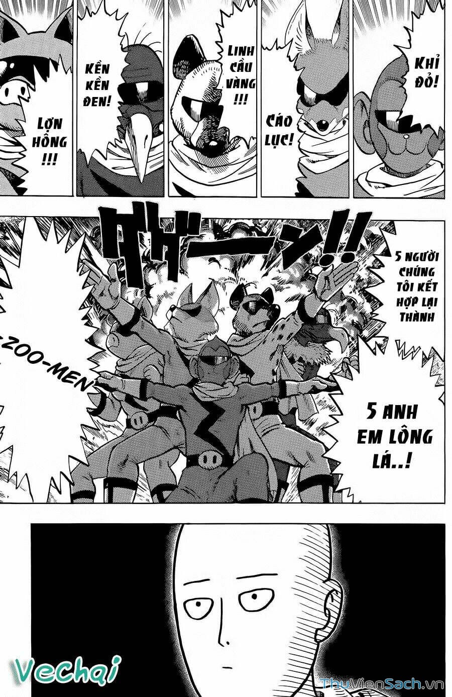 Truyện Tranh Anh Hùng: One-Punch Man trang 4