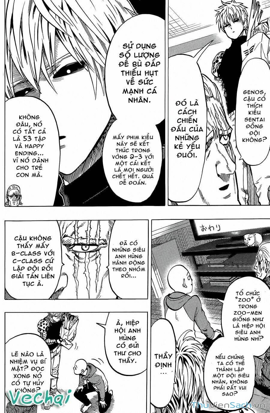 Truyện Tranh Anh Hùng: One-Punch Man trang 4