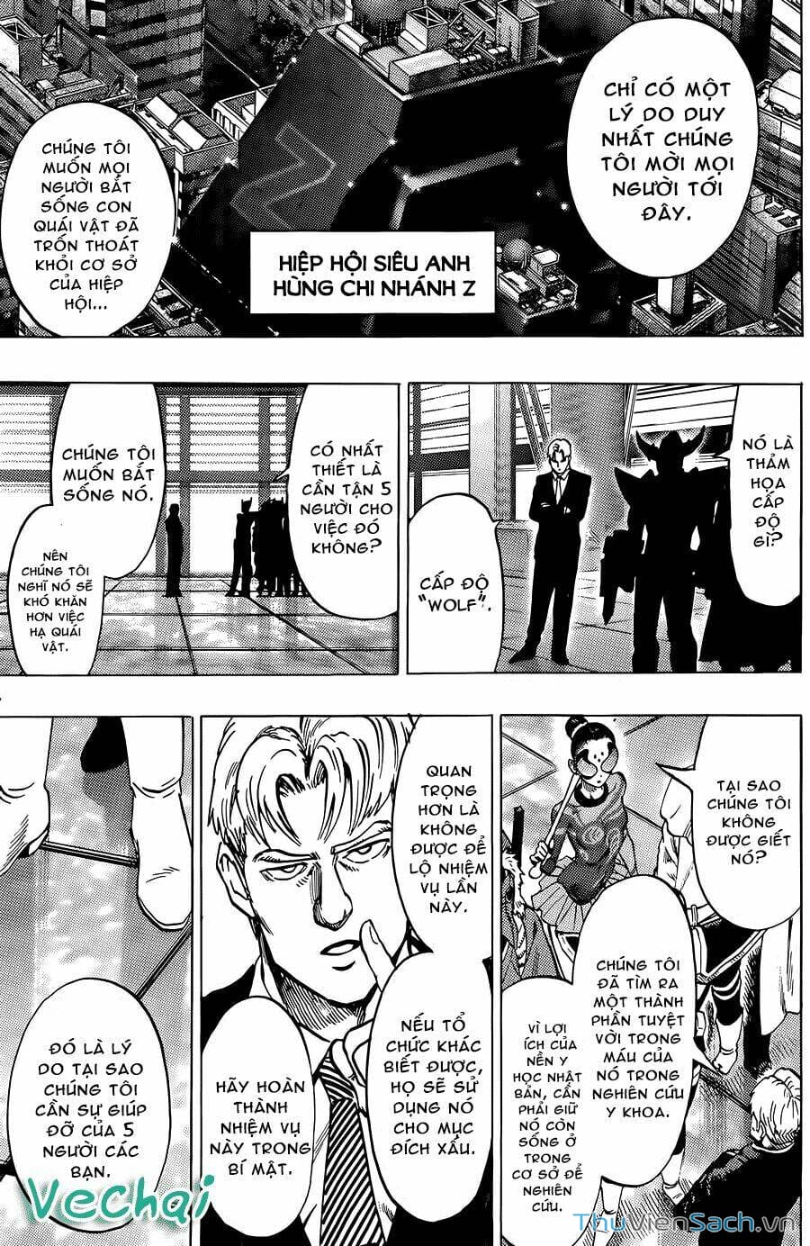 Truyện Tranh Anh Hùng: One-Punch Man trang 4