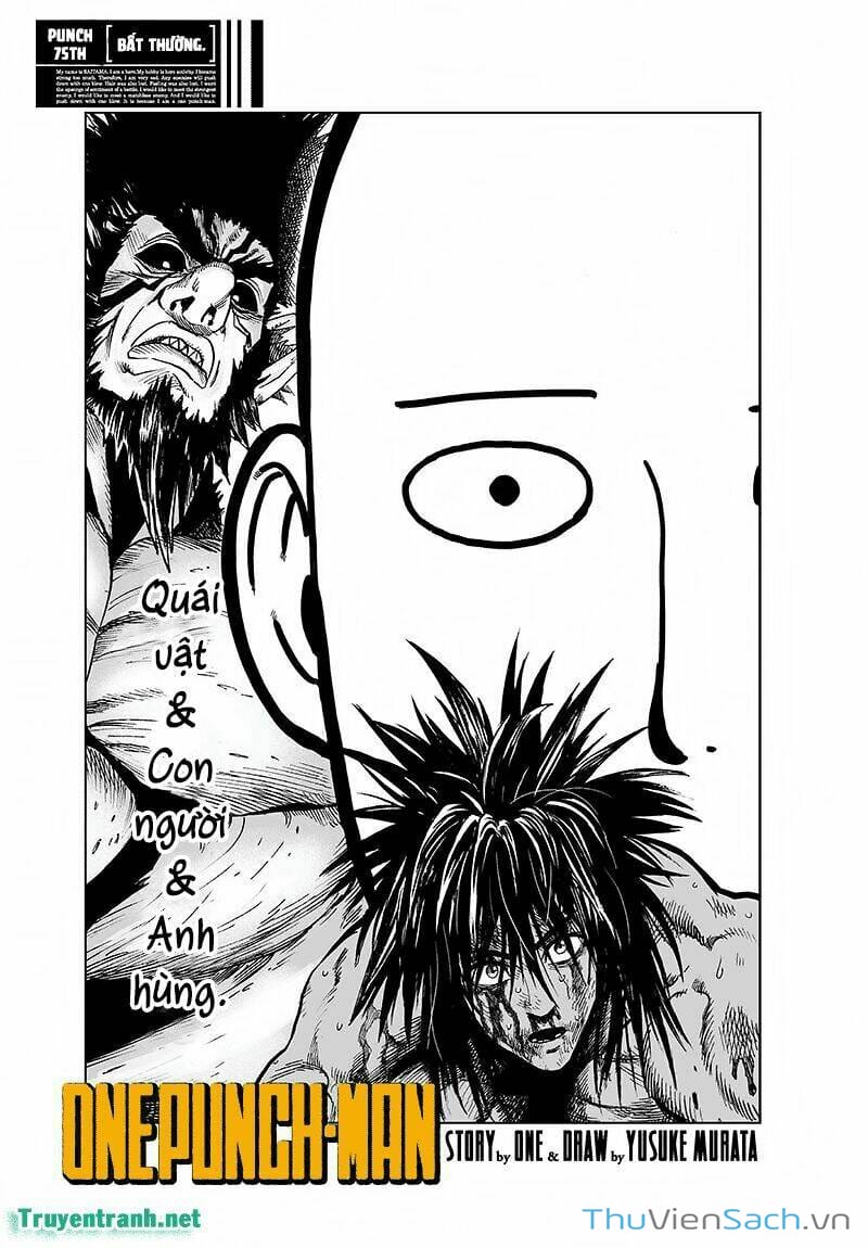 Truyện Tranh Anh Hùng: One-Punch Man trang 4
