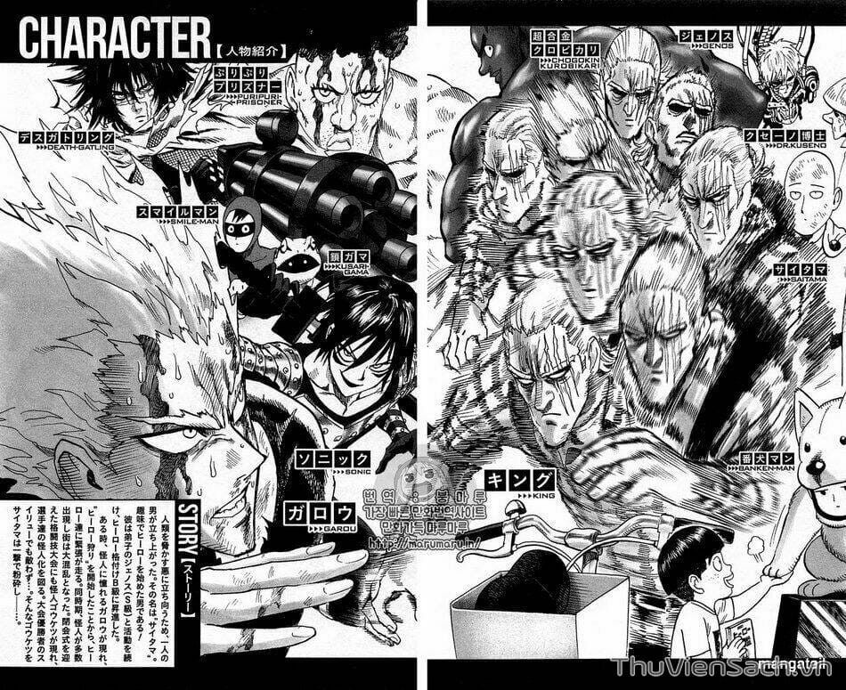 Truyện Tranh Anh Hùng: One-Punch Man trang 4