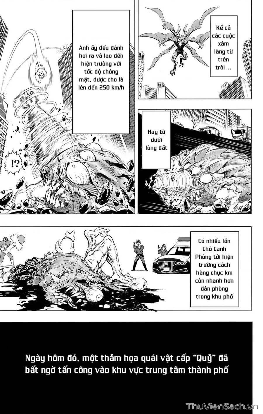Truyện Tranh Anh Hùng: One-Punch Man trang 4