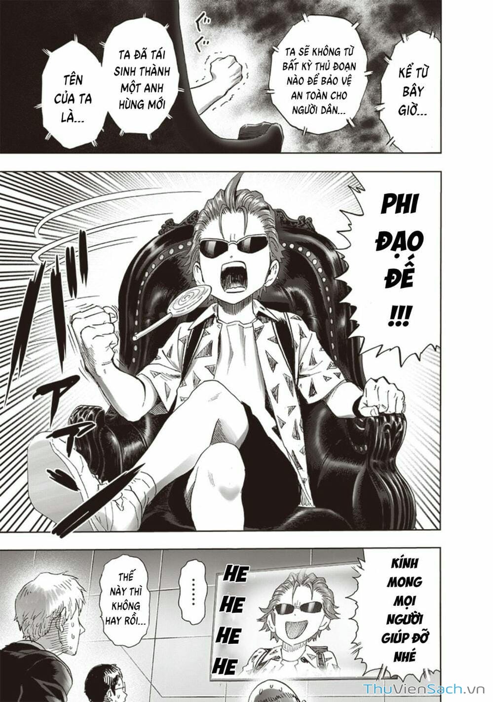 Truyện Tranh Anh Hùng: One-Punch Man trang 4