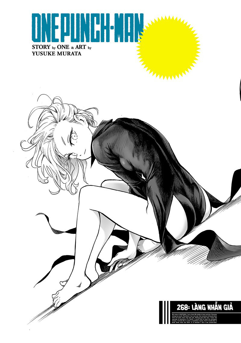 Truyện Tranh Anh Hùng: One-Punch Man trang 4