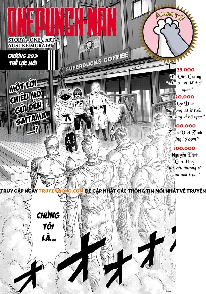 Truyện Tranh Anh Hùng: One-Punch Man trang 4