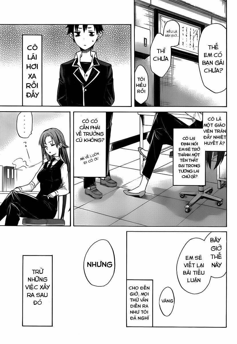 Truyện Tranh Chuyện Tình Thanh Xuân Bi Hài Của Tôi Quả Nhiên Là Sai Lầm - Oregairu trang 6
