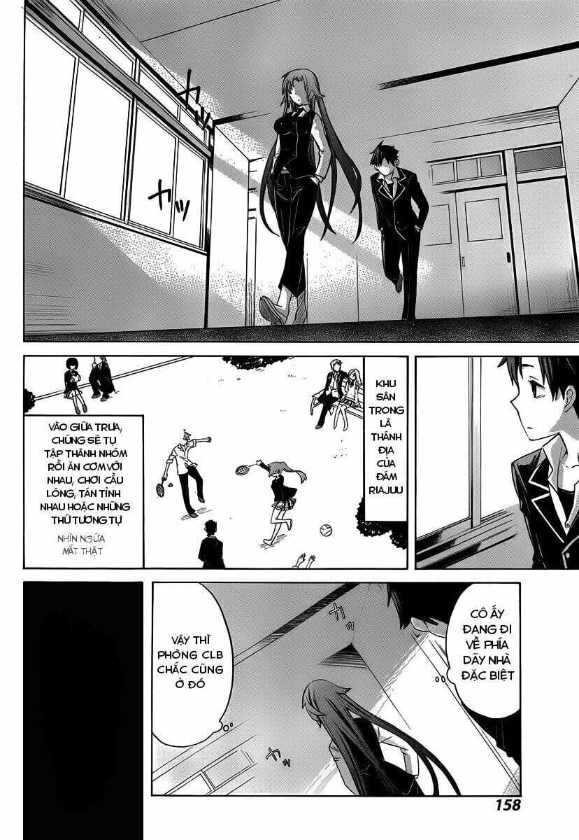 Truyện Tranh Chuyện Tình Thanh Xuân Bi Hài Của Tôi Quả Nhiên Là Sai Lầm - Oregairu trang 6