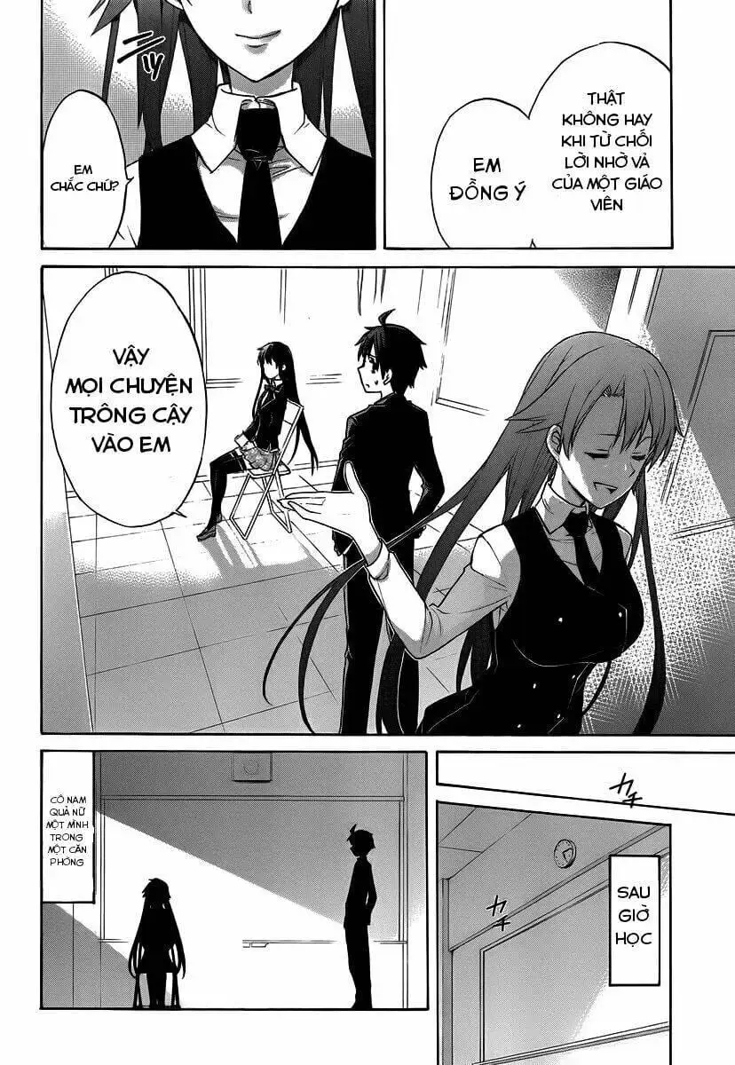 Truyện Tranh Chuyện Tình Thanh Xuân Bi Hài Của Tôi Quả Nhiên Là Sai Lầm - Oregairu trang 6