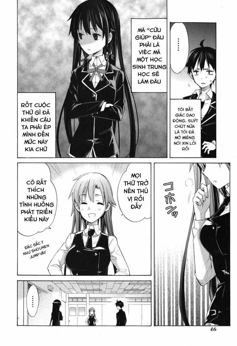 Truyện Tranh Chuyện Tình Thanh Xuân Bi Hài Của Tôi Quả Nhiên Là Sai Lầm - Oregairu trang 6