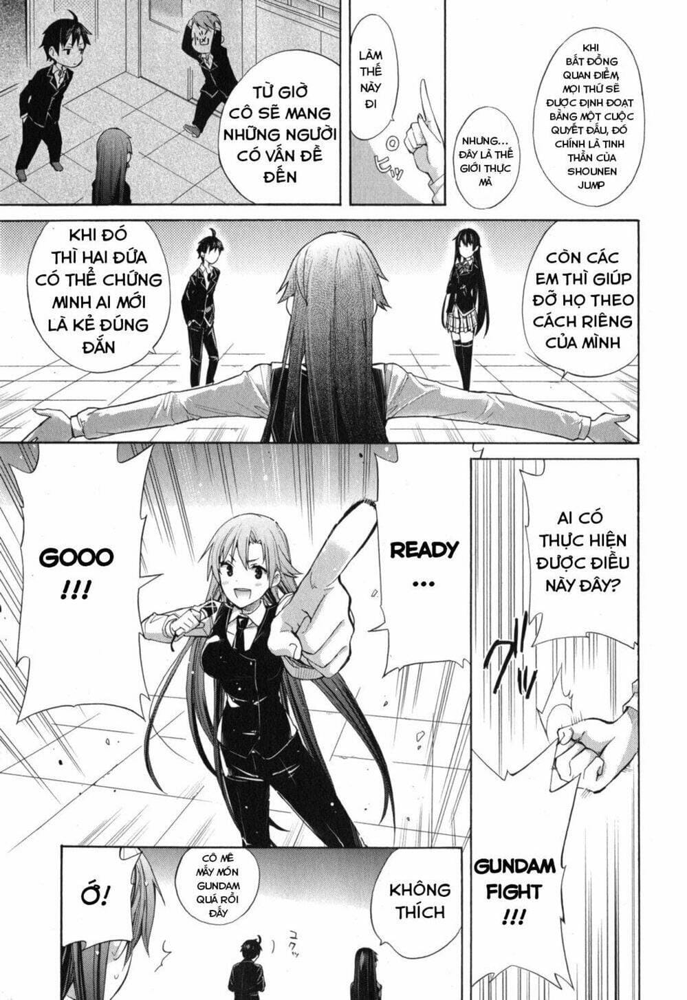 Truyện Tranh Chuyện Tình Thanh Xuân Bi Hài Của Tôi Quả Nhiên Là Sai Lầm - Oregairu trang 6