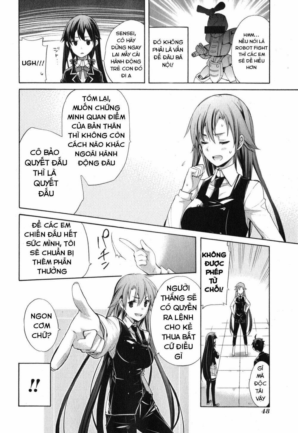 Truyện Tranh Chuyện Tình Thanh Xuân Bi Hài Của Tôi Quả Nhiên Là Sai Lầm - Oregairu trang 6
