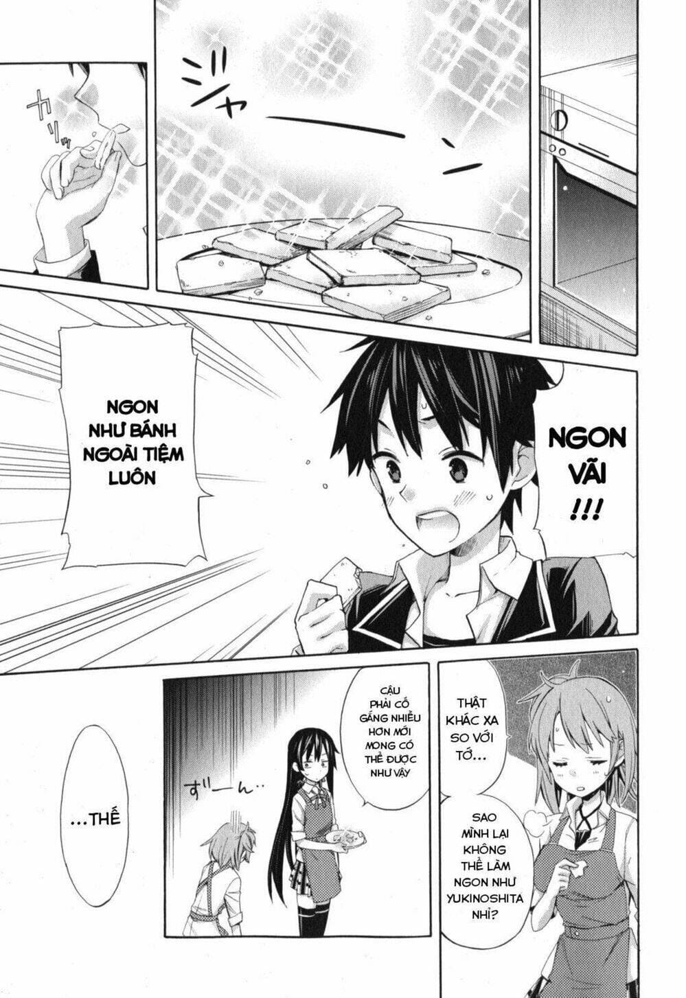 Truyện Tranh Chuyện Tình Thanh Xuân Bi Hài Của Tôi Quả Nhiên Là Sai Lầm - Oregairu trang 6