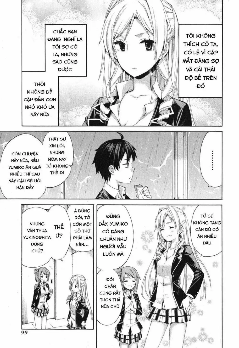 Truyện Tranh Chuyện Tình Thanh Xuân Bi Hài Của Tôi Quả Nhiên Là Sai Lầm - Oregairu trang 6