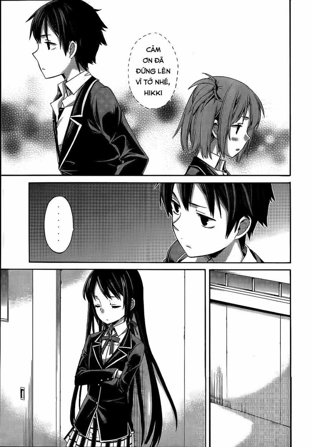 Truyện Tranh Chuyện Tình Thanh Xuân Bi Hài Của Tôi Quả Nhiên Là Sai Lầm - Oregairu trang 6