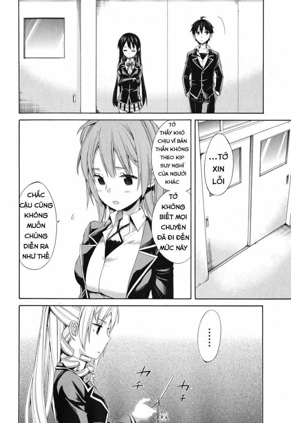 Truyện Tranh Chuyện Tình Thanh Xuân Bi Hài Của Tôi Quả Nhiên Là Sai Lầm - Oregairu trang 6