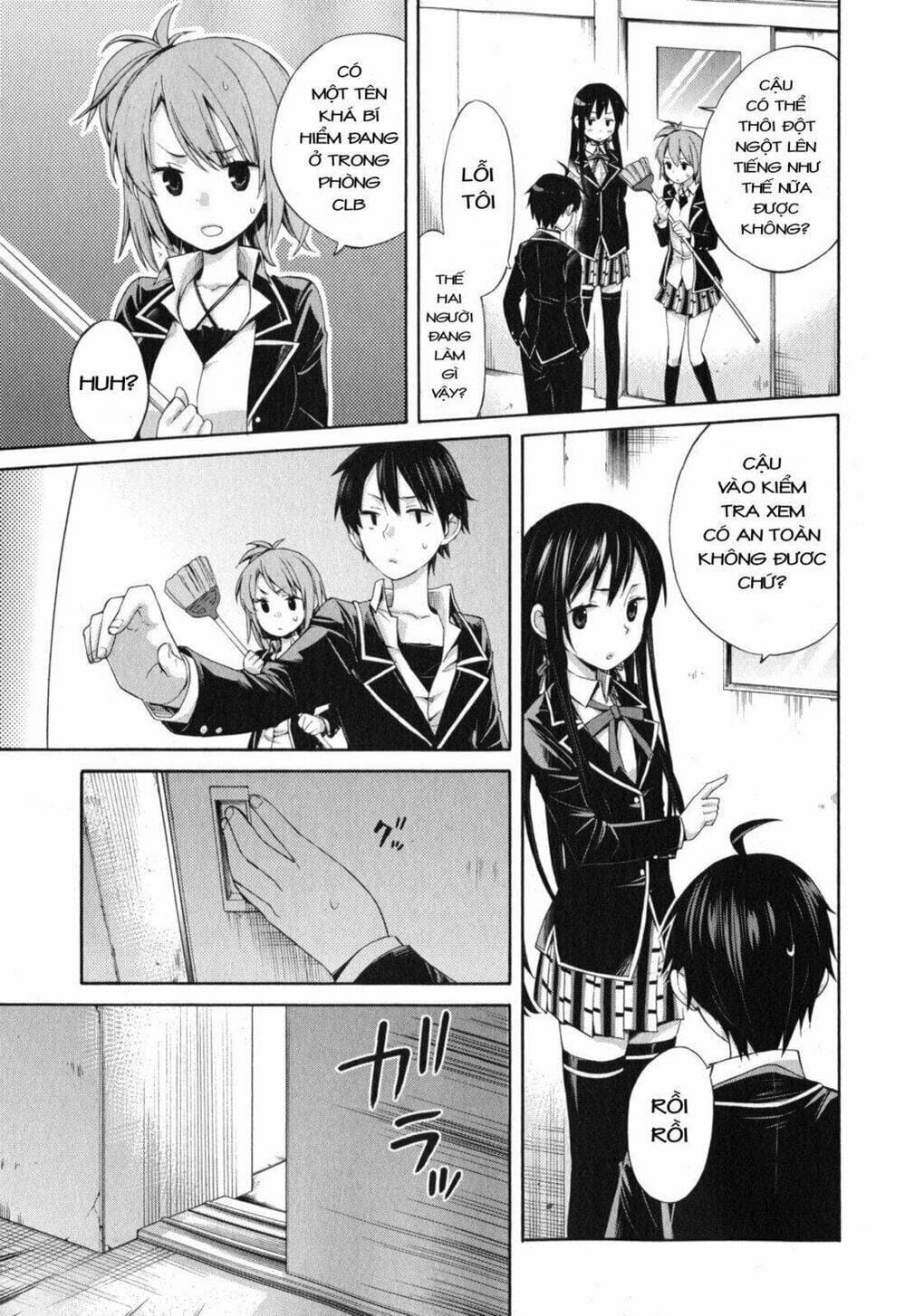 Truyện Tranh Chuyện Tình Thanh Xuân Bi Hài Của Tôi Quả Nhiên Là Sai Lầm - Oregairu trang 6