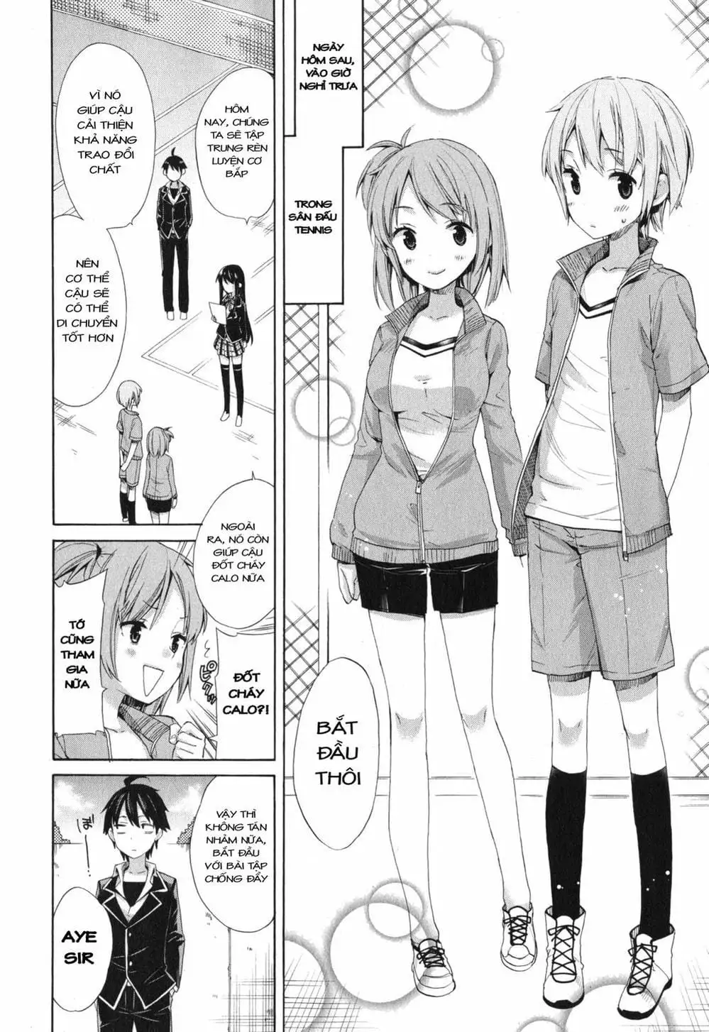 Truyện Tranh Chuyện Tình Thanh Xuân Bi Hài Của Tôi Quả Nhiên Là Sai Lầm - Oregairu trang 6