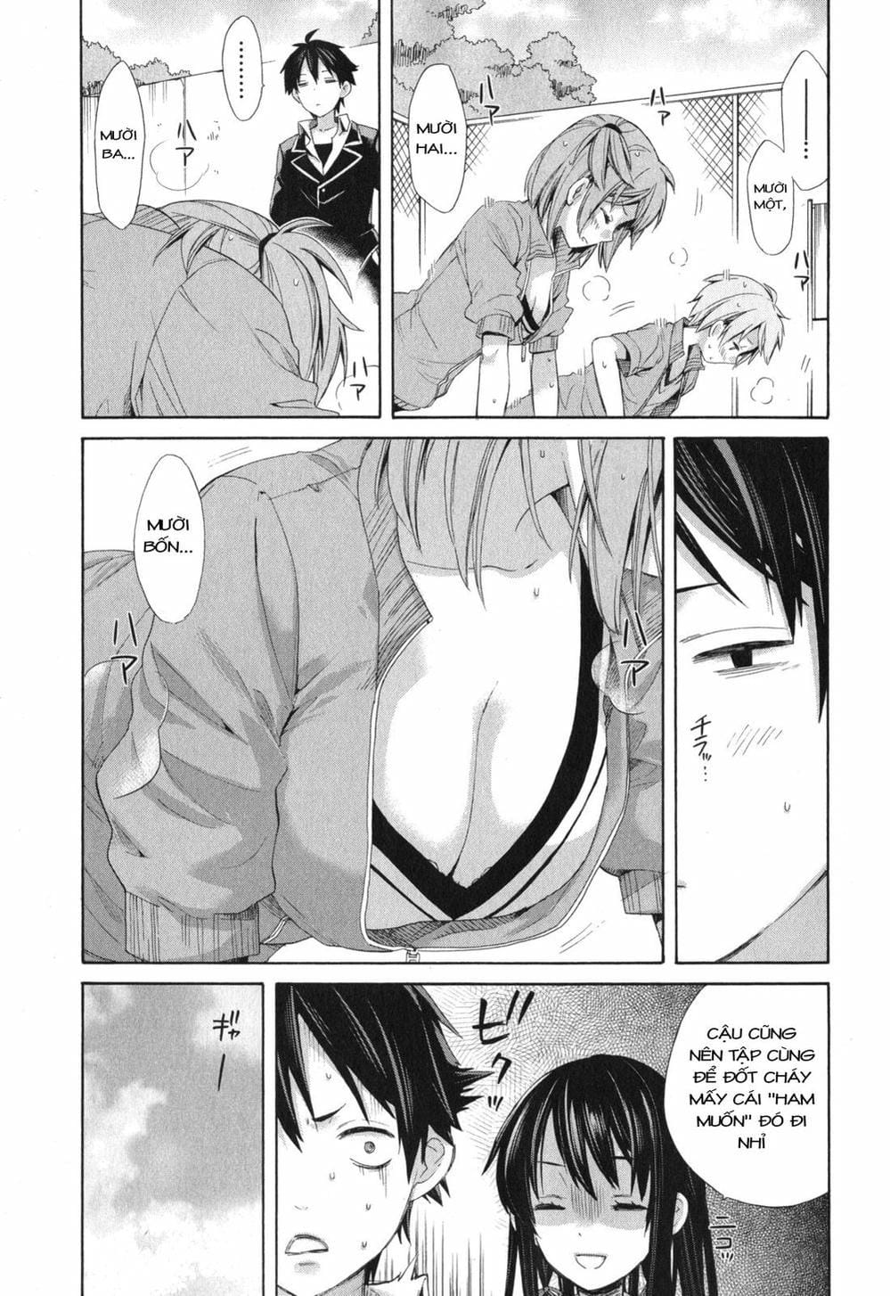 Truyện Tranh Chuyện Tình Thanh Xuân Bi Hài Của Tôi Quả Nhiên Là Sai Lầm - Oregairu trang 6