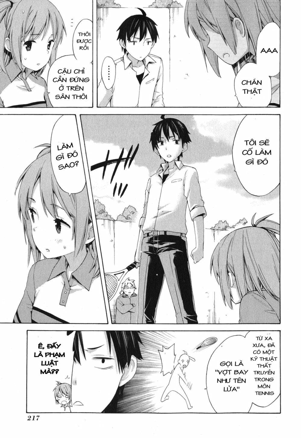 Truyện Tranh Chuyện Tình Thanh Xuân Bi Hài Của Tôi Quả Nhiên Là Sai Lầm - Oregairu trang 6