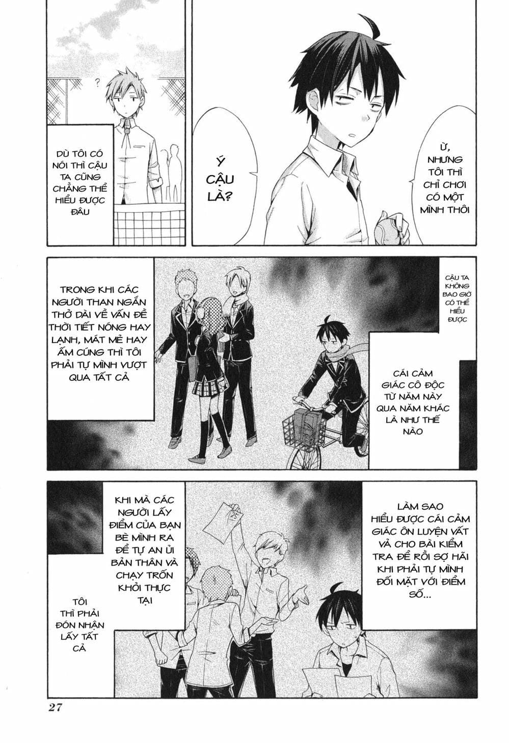 Truyện Tranh Chuyện Tình Thanh Xuân Bi Hài Của Tôi Quả Nhiên Là Sai Lầm - Oregairu trang 6