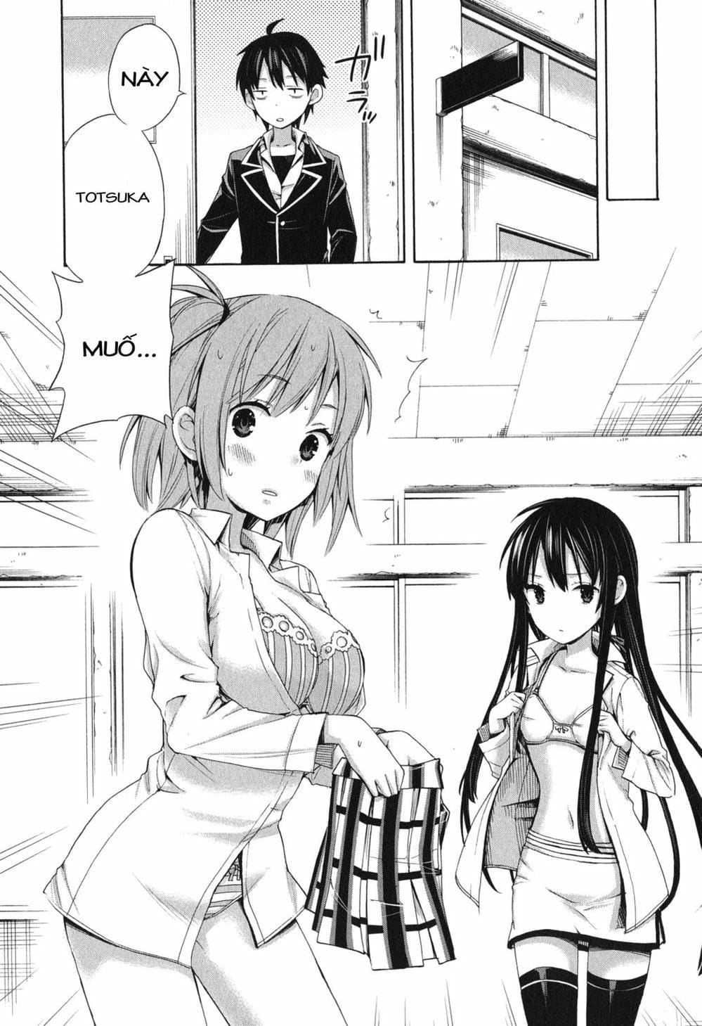 Truyện Tranh Chuyện Tình Thanh Xuân Bi Hài Của Tôi Quả Nhiên Là Sai Lầm - Oregairu trang 6