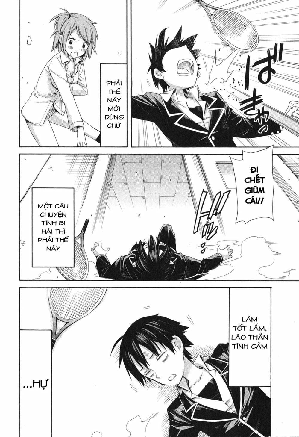 Truyện Tranh Chuyện Tình Thanh Xuân Bi Hài Của Tôi Quả Nhiên Là Sai Lầm - Oregairu trang 6