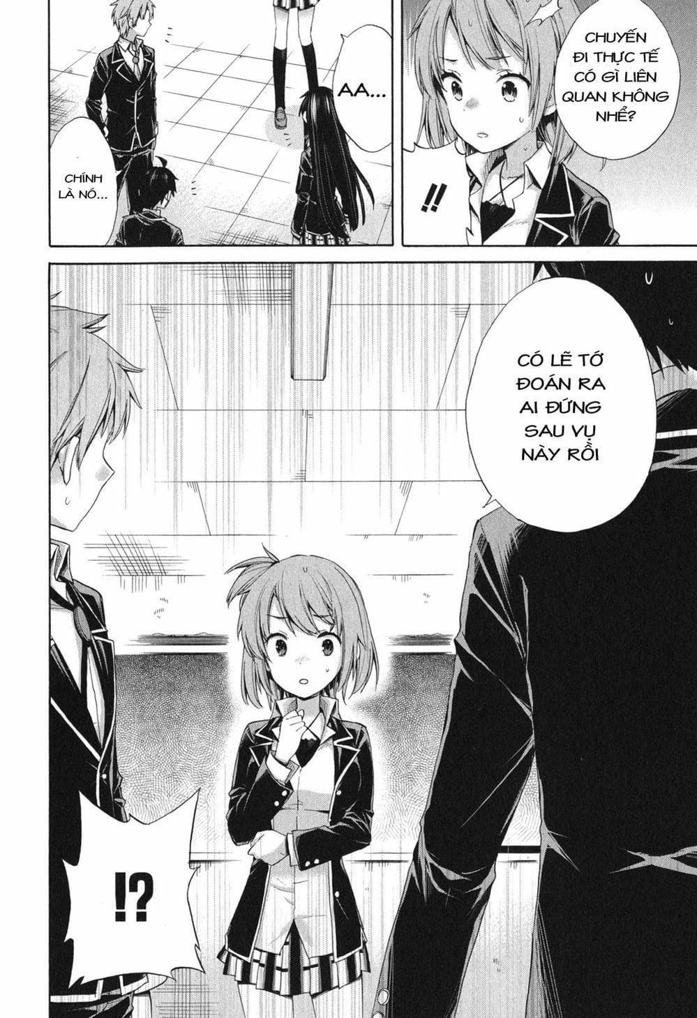 Truyện Tranh Chuyện Tình Thanh Xuân Bi Hài Của Tôi Quả Nhiên Là Sai Lầm - Oregairu trang 6