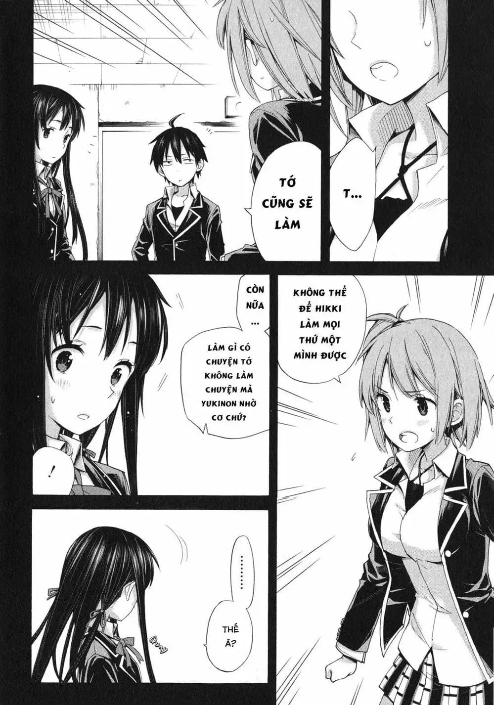 Truyện Tranh Chuyện Tình Thanh Xuân Bi Hài Của Tôi Quả Nhiên Là Sai Lầm - Oregairu trang 6
