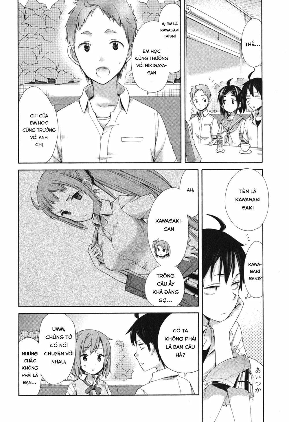 Truyện Tranh Chuyện Tình Thanh Xuân Bi Hài Của Tôi Quả Nhiên Là Sai Lầm - Oregairu trang 6