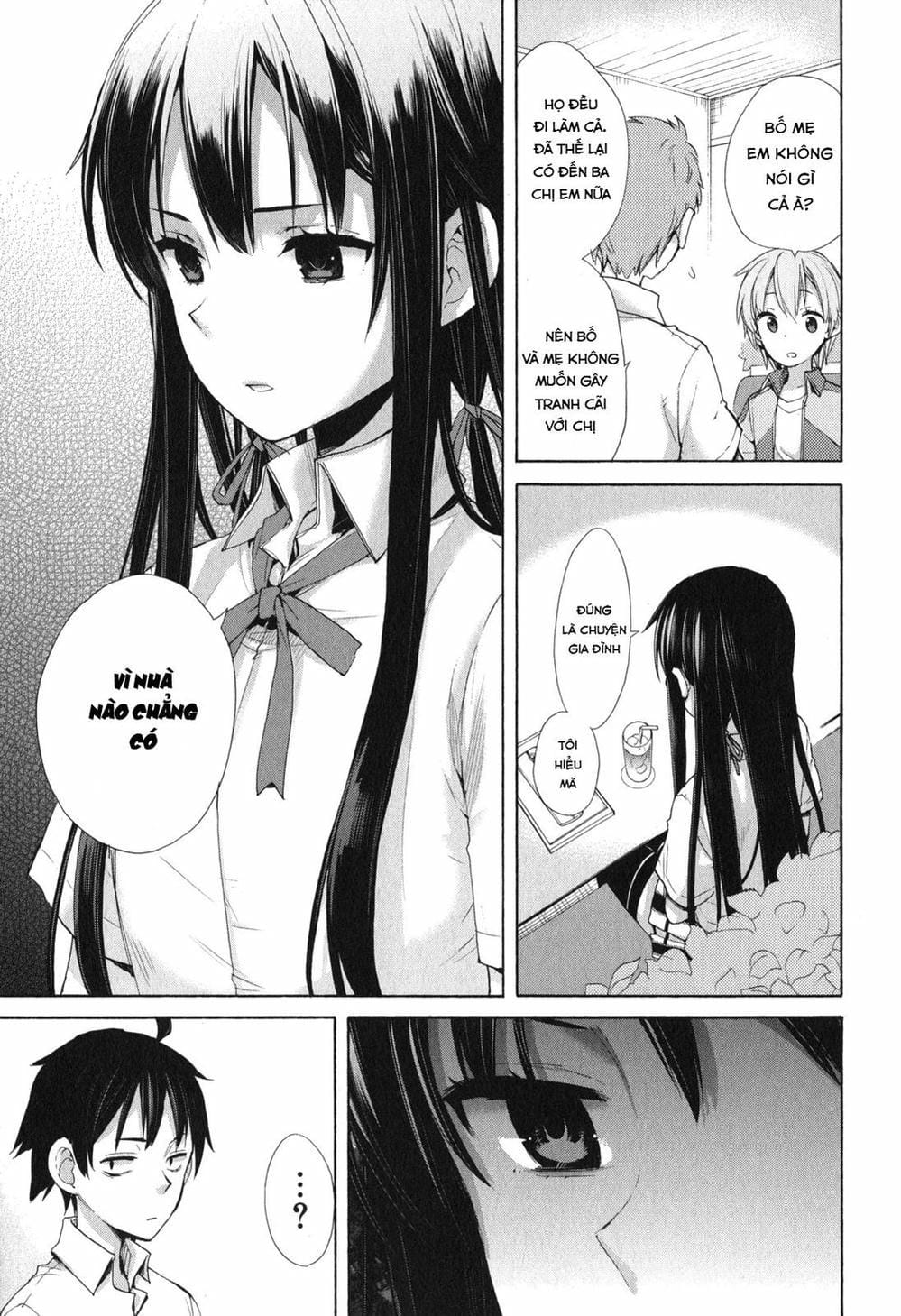 Truyện Tranh Chuyện Tình Thanh Xuân Bi Hài Của Tôi Quả Nhiên Là Sai Lầm - Oregairu trang 6