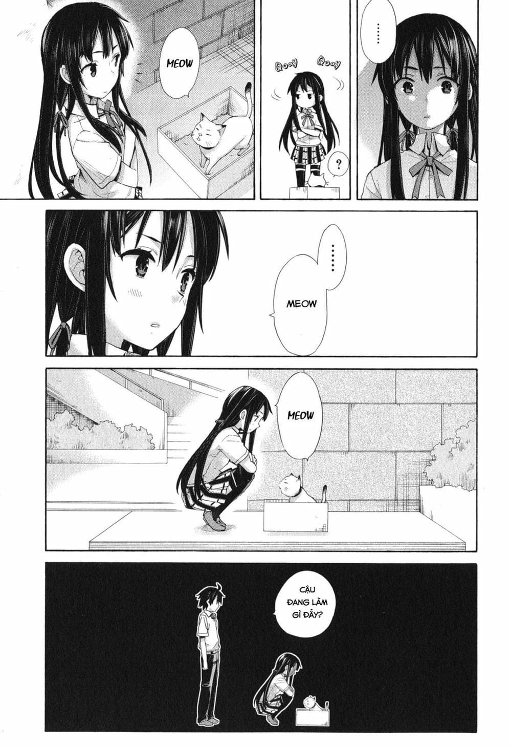 Truyện Tranh Chuyện Tình Thanh Xuân Bi Hài Của Tôi Quả Nhiên Là Sai Lầm - Oregairu trang 6