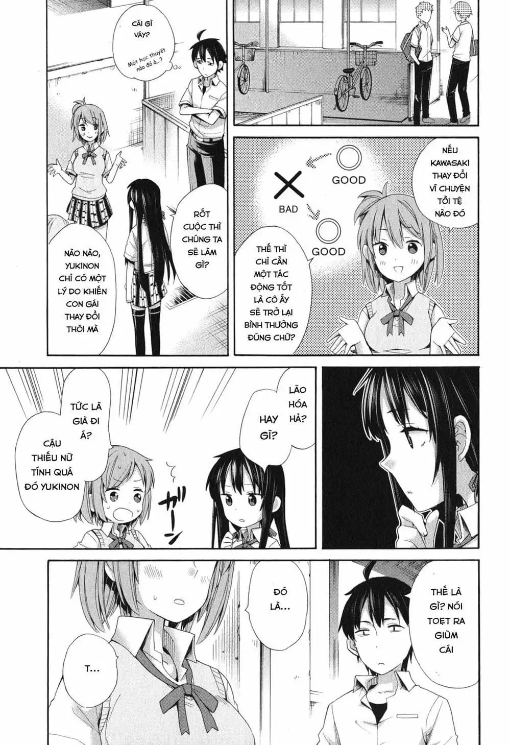 Truyện Tranh Chuyện Tình Thanh Xuân Bi Hài Của Tôi Quả Nhiên Là Sai Lầm - Oregairu trang 6