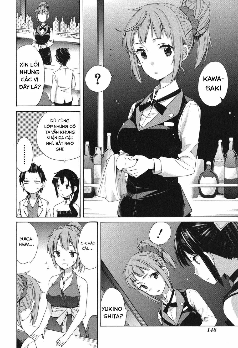Truyện Tranh Chuyện Tình Thanh Xuân Bi Hài Của Tôi Quả Nhiên Là Sai Lầm - Oregairu trang 6