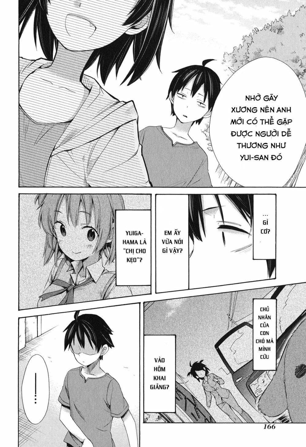 Truyện Tranh Chuyện Tình Thanh Xuân Bi Hài Của Tôi Quả Nhiên Là Sai Lầm - Oregairu trang 6